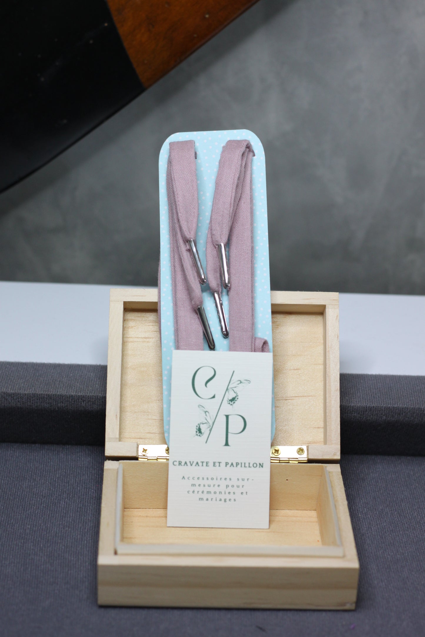 Lacets - Rose Douceur