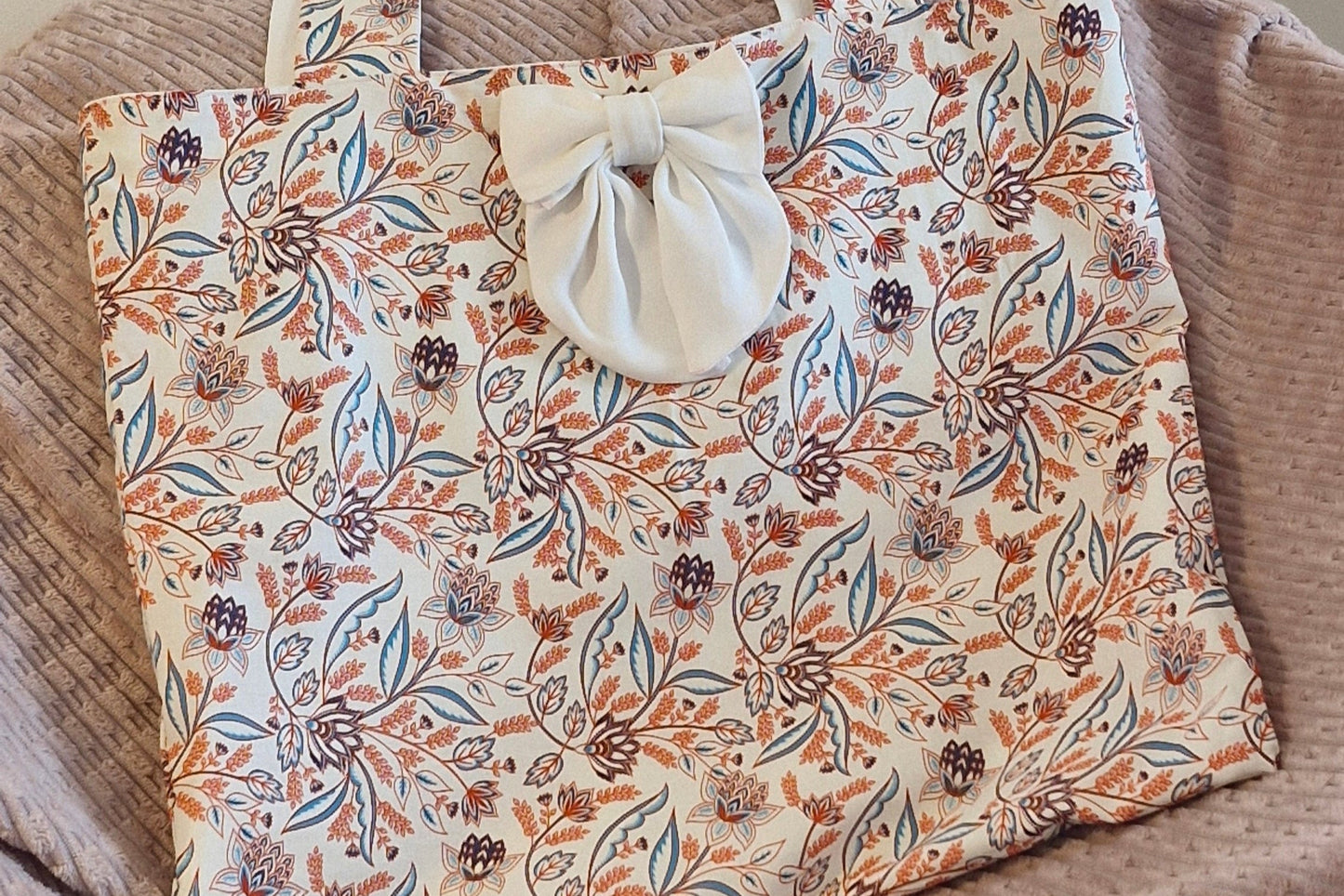 sac cabas réversible