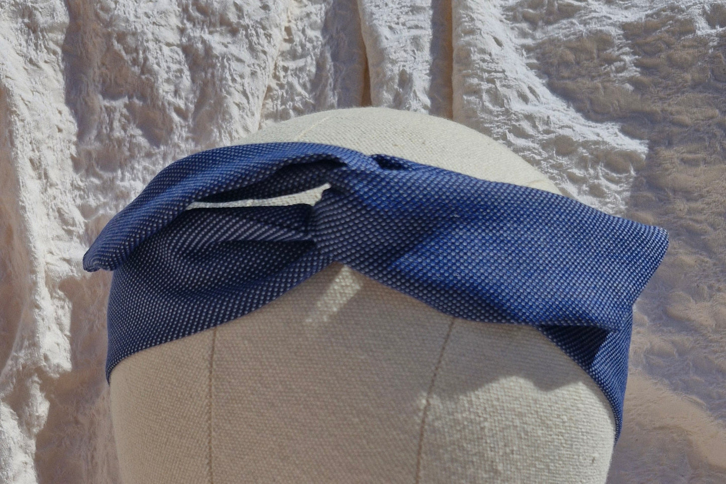 bandeau pin up bleu français