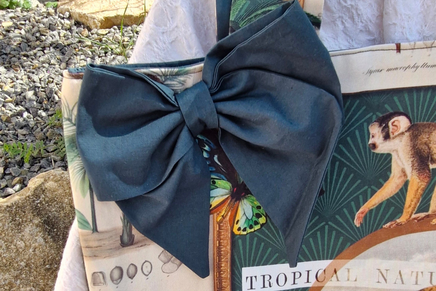 sac cabas vert sapin