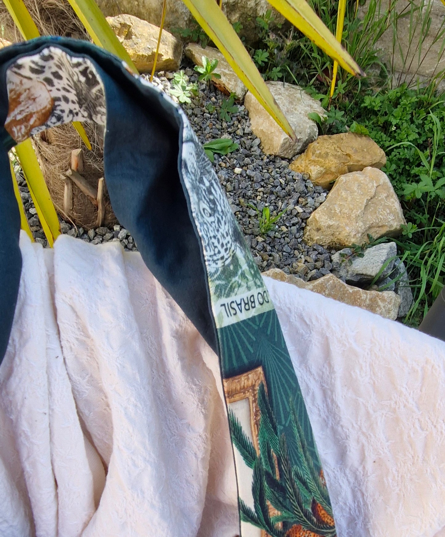 sac vert sapin cabas
