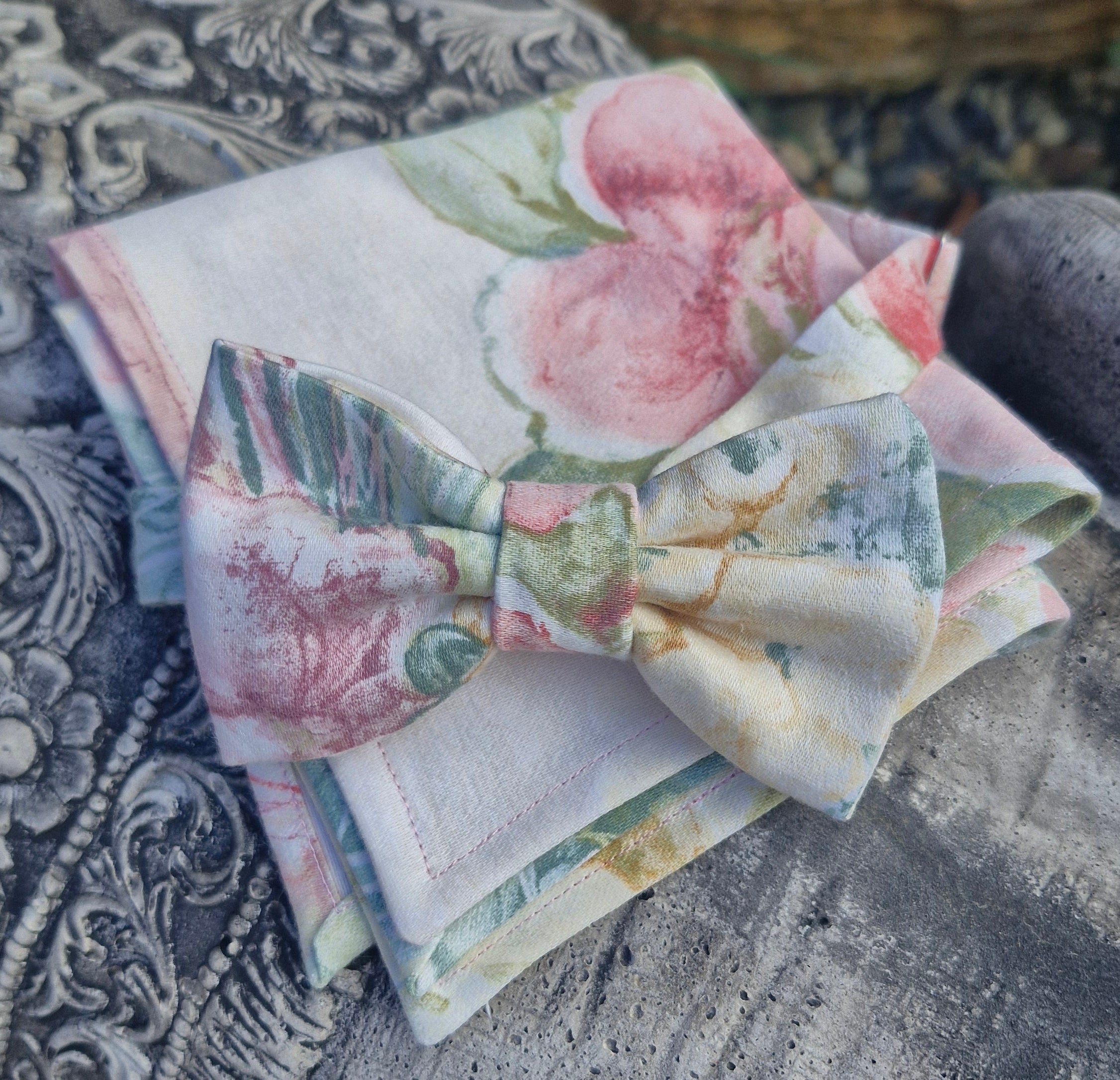 ensemble noeud papillon pochette
